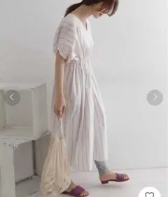 専用✨️アーバンリサーチドアーズ ランダムストライプドロストワンピース✨️