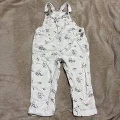 next 花柄オーバーオール 12-18ヶ月