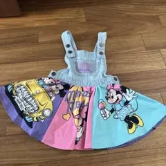【LITTC】リトシー　ディズニー　コラボ　ジャンパースカート　値下げ不可