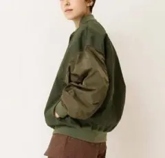 Johnbull バックサテン MA-1 ブルゾン