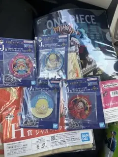 ONE PIECE 一番くじアクリルキーホルダー 5個セット