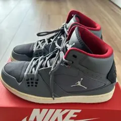Nike Air Jordan グレー/レッド スニーカー