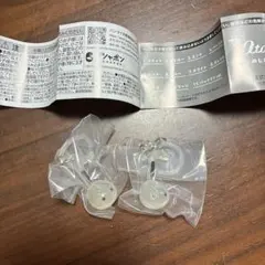 オタマトーン ミニチュア キーホルダー 白　2個セット