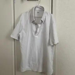 UNIQLO AIRism ポロシャツ M ホワイト