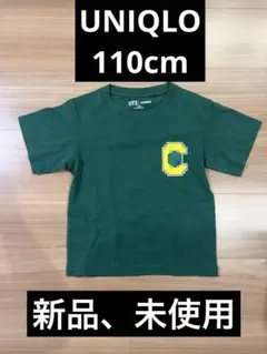 【ユニクロ 】Minecraft Tシャツ 110サイズ ダークグリーン