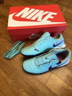 Nike Total 90 シューズ シルバー/ブルー - メルカリ