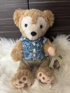 ダッフィー ぬいぐるみ アロハシャツ アウラニ ハワイ タグつき新品