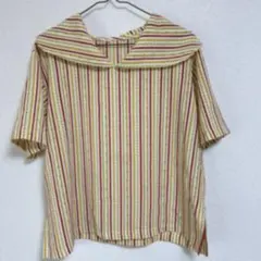 古着　セーラーカラー　トップス