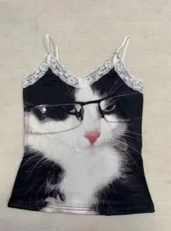 shury Labyrins dammittokyo 猫のキャミソール