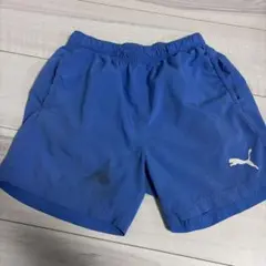 Puma 青 ハーフパンツ　150センチ