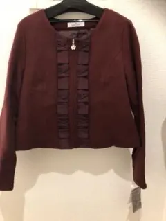 ノーカラージャケット 新品 タグ付き ビスコンティのサムネイル