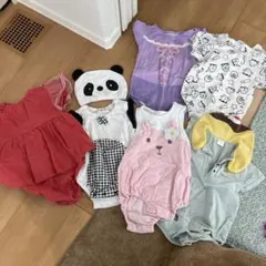 ベビー服セット（ロンパース・カバーオール） 6点セット 70-80cm