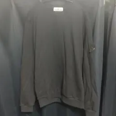 STONE ISLAND ブラック トレーナー