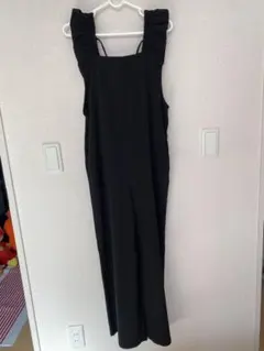 早い者勝ちGRL ショルダーフリルバックリボンオールインワン