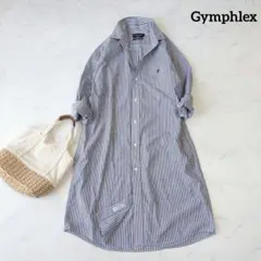 Gymphlex ジムフレックス シャツワンピース ストライプ 12