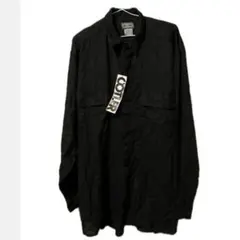 タナカ様【新品】90s COTLER レーヨンシャツ L ブラック ヴィンテージ