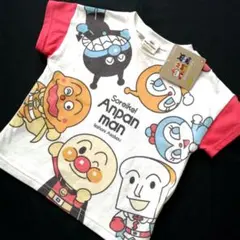 アンパンマン　Tシャツ　ばいきんまん　カレーパンマン　しょくぱんまん　ドキン