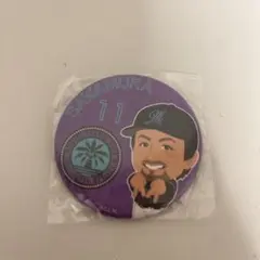 【新品未開封】 千葉ロッテマリーンズ 澤村拓一 缶バッジ BSW ブラサマ