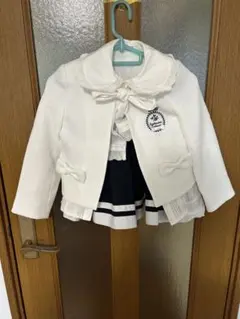 子供用フォーマルジャケットとスカートセット