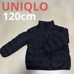【120cm】黒ダウン　UNIQLO アウター