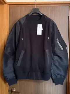 Sacai サカイ✰ コレクション　クリーニング済　MA-1 ニット　ブルゾン sacai / MA-1 – MaW SAPPORO