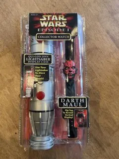 当時物】スターウォーズ エピソード1 コレクターズウォッチ ダース