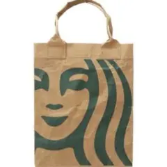 新品未使用　スターバックス　スタバ　クラフトペーパーショッパーS