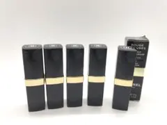 シャネル CHANEL 口紅 5点セット まとめ ルージュ ア レーブル13他