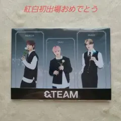 ＆TEAM アクリルスタンド HARUA TAKI MAKI 3体セット