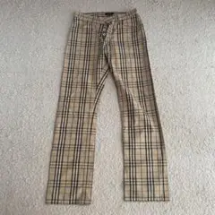BURBERRY バーバリー ストレートパンツ チノパン 細身