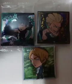 呪術廻戦　にふぉるめーしょん　ウエハース　伏黒恵　秤金次　甘井凛