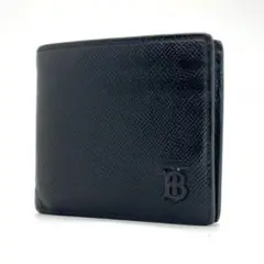 ア*ン様 BURBERRY　二つ折り財布 TBロゴ レザー コンパクトウォレット