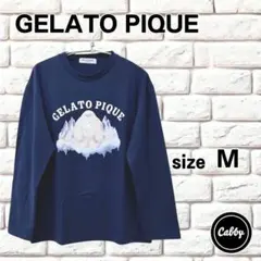GELATO PIQUE ジェラートピケ 長袖Tシャツ ネイビー　サイズM
