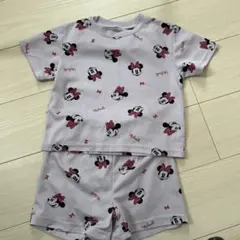 Disney ミニーマウス パジャマ 100サイズ　紫