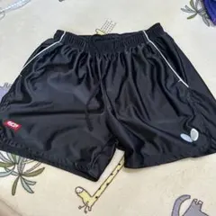 Butterfly 卓球ショートパンツ 黒