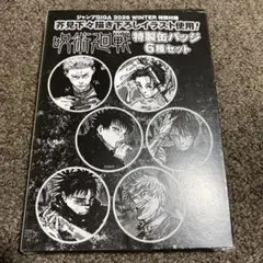 呪術廻戦 缶バッジ 6種セット