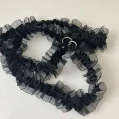 LAKORE スマホショルダー　チュールフリル