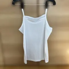 GU キッズキャミソール　150センチ白色　ユニクロエアリズムキャミソール付き