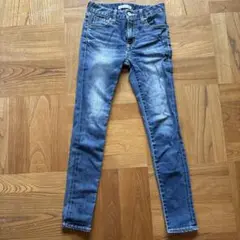 MOUSSY スキニーデニム ブルー　24