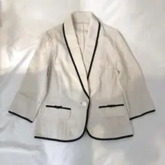 Rew de Rew 夏物ジャケット　バイカラー　ルーデルーのサムネイル