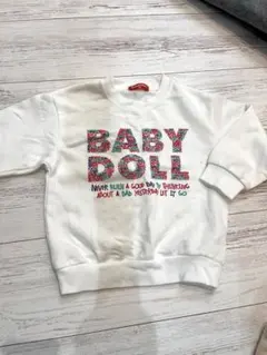 BABY DOLL カラフル トレーナー　100