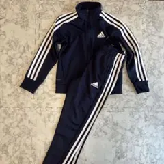 こ*こ様 adidas ネイビー 3本ライン ジャージ 120cm