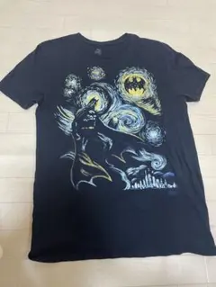 DCコミックス バットマン × ゴッホ星月夜 プリントTシャツ Mサイズ