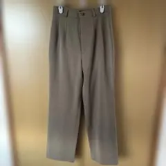 レディースストレートパンツMベージュ【新品未使用】