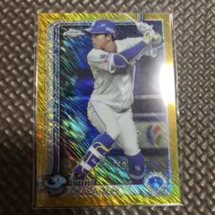 【新品】中日ドラゴンズ　アクスタくじ　岡林勇希　BIGアクリルスタンド 中日ドラゴンズどらポジ応援!缶バッジくじ あたりBIGアクリル