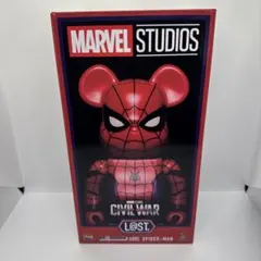 MARVEL 400% SPIDER-MAN ベアブリック　ラストワン