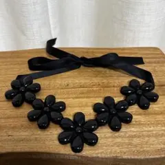 花モチーフ　チョーカー