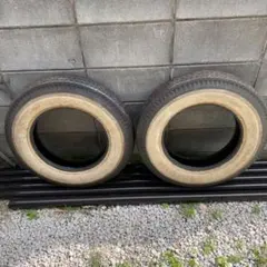Firestone 5.60-15 ホワイトウォールタイヤ 2本セットのサムネイル