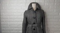 Pinky&Dianne・千鳥格子柄コート