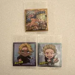 ヒロアカ　ウエハースシール　3枚セット